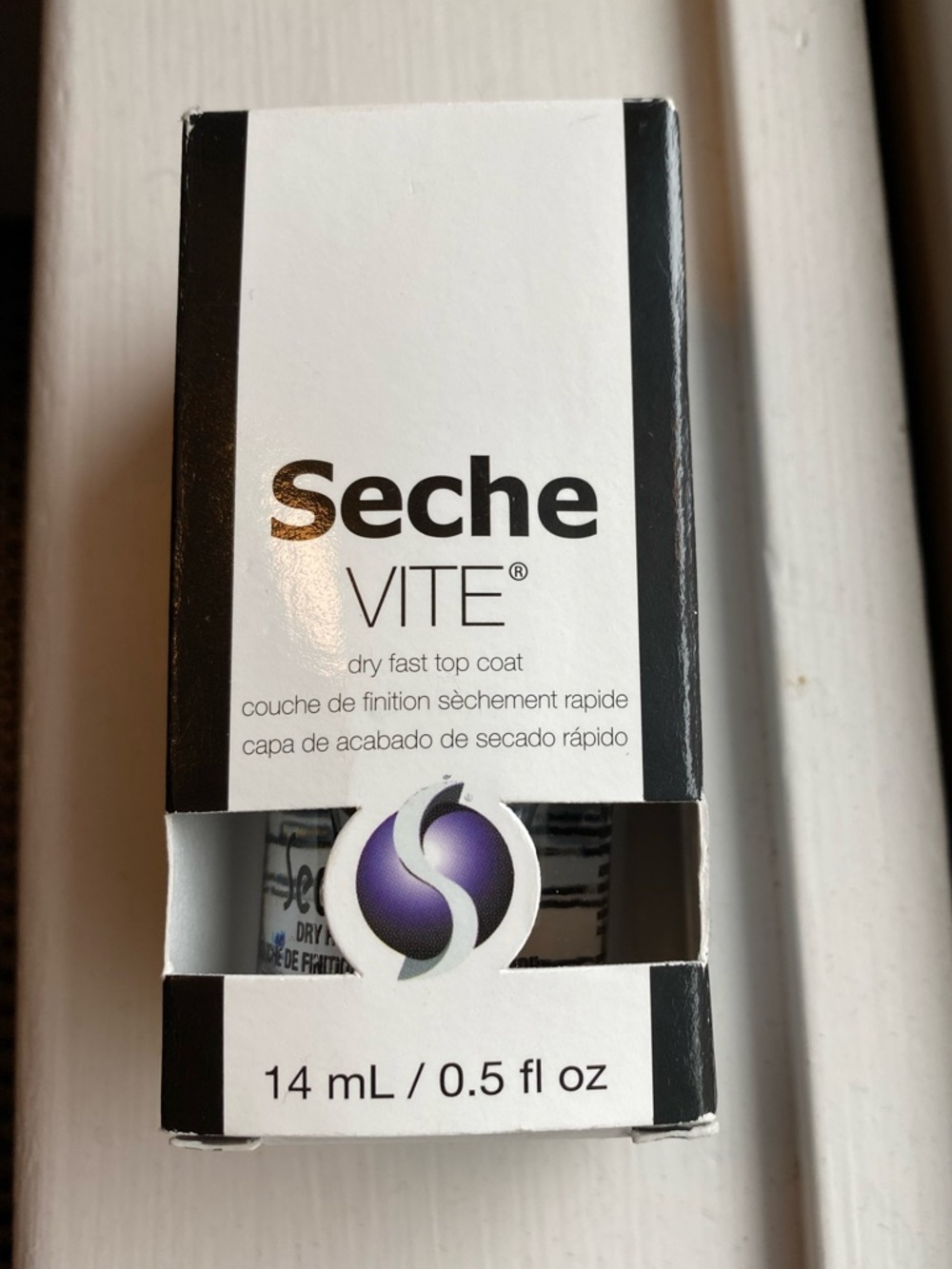 Seche Vite Dry Fast Top Coat - White/Black Packaging